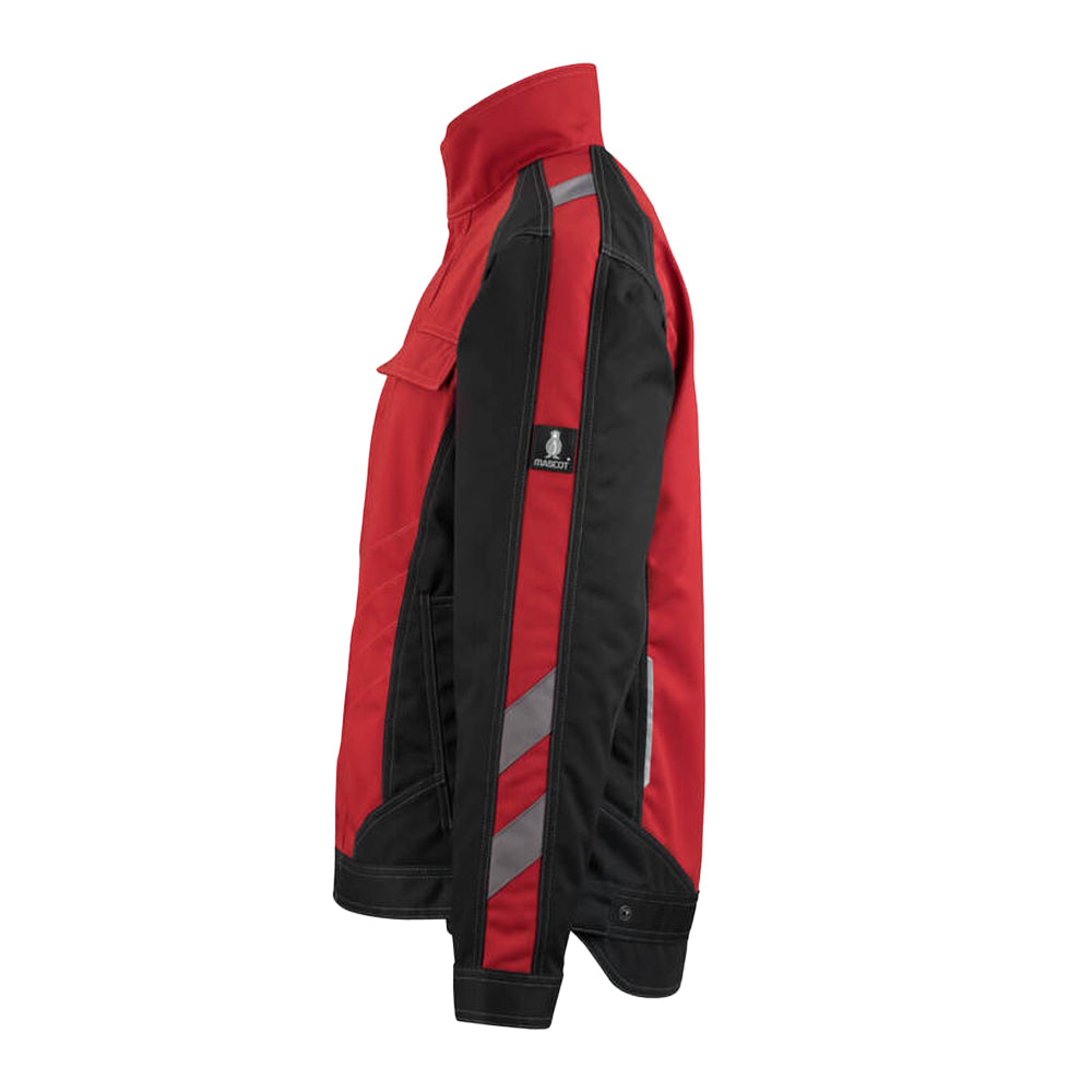 Red-Black - Side - Mascot Mens Unique Mainz Jacket