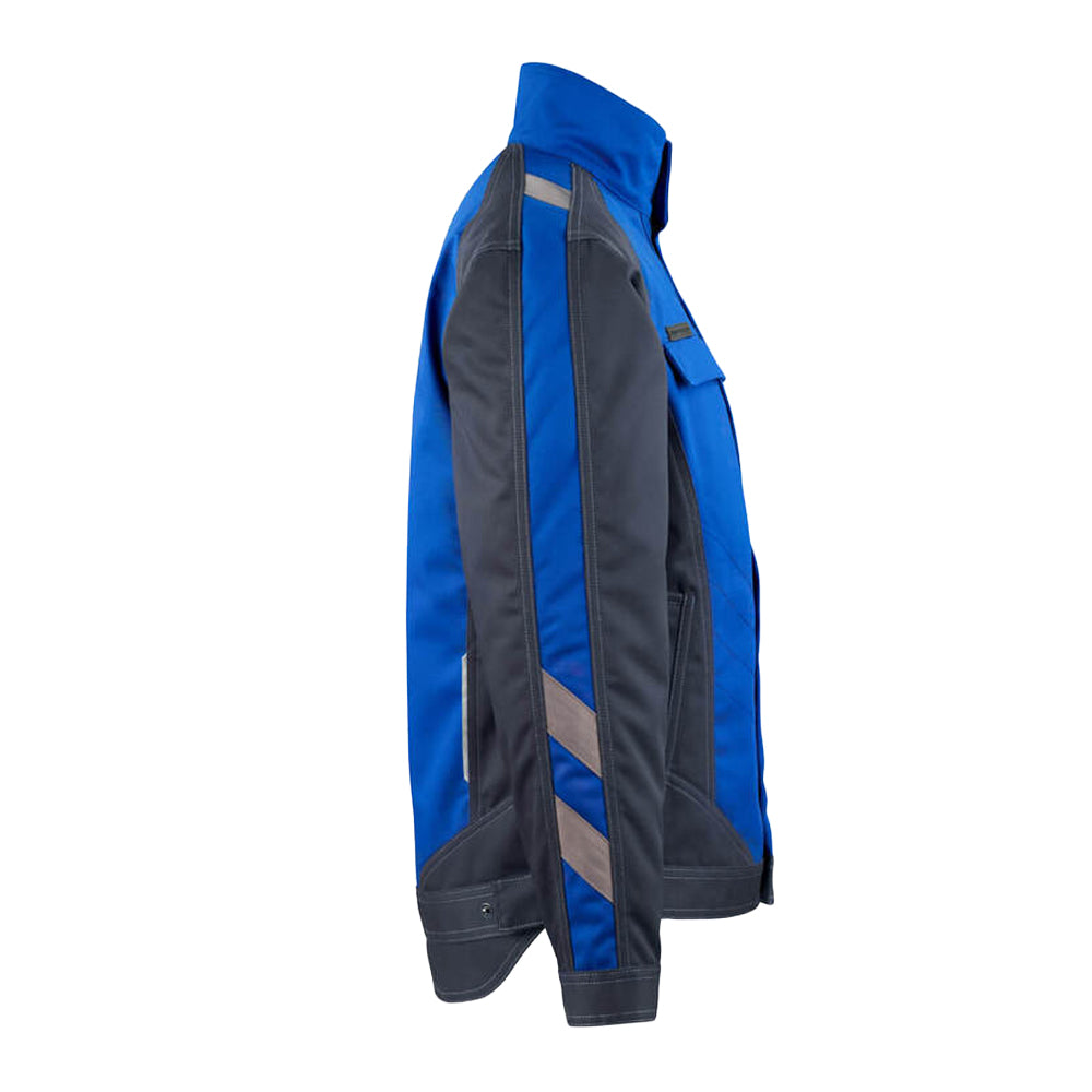 Royal Blue-Dark Navy - Side - Mascot Mens Unique Mainz Jacket