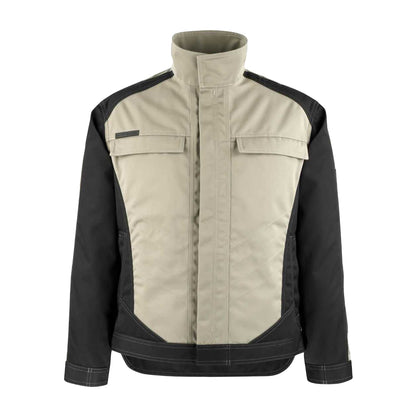 Light Khaki-Black - Front - Mascot Mens Unique Mainz Jacket
