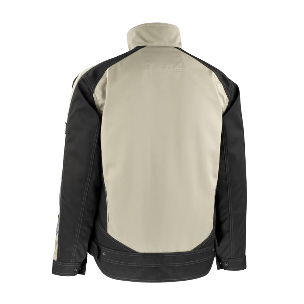 Light Khaki-Black - Back - Mascot Mens Unique Mainz Jacket