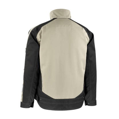 Light Khaki-Black - Back - Mascot Mens Unique Mainz Jacket
