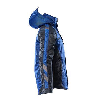 Royal Blue-Dark Navy - Side - Mascot Mens Unique Frankfurt Jacket