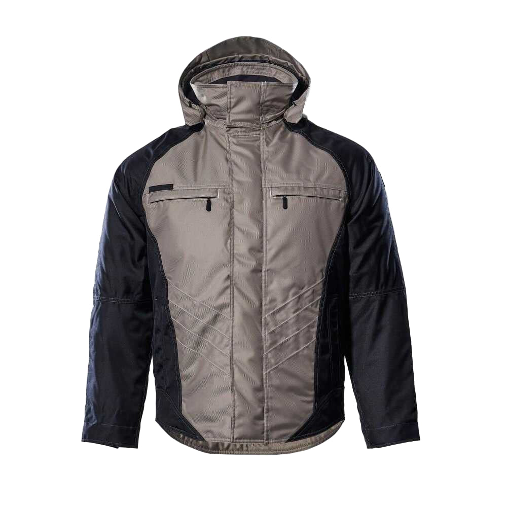 Light Khaki-Black - Front - Mascot Mens Unique Frankfurt Jacket