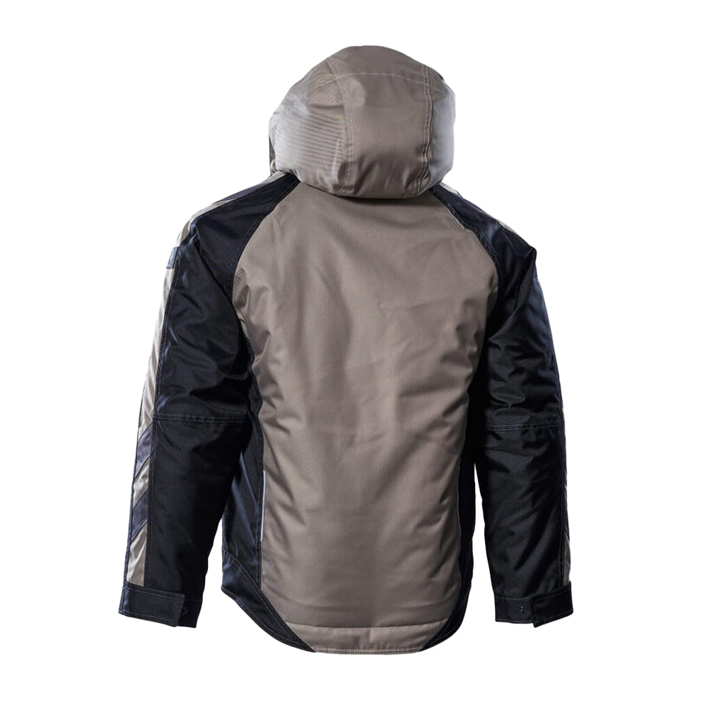 Light Khaki-Black - Back - Mascot Mens Unique Frankfurt Jacket