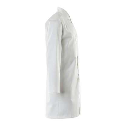 White - Side - Mascot Visitor Smock Food & Care Coat