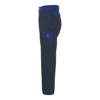 Navy-Royal Blue - Back - Mascot Mens Image Knee Pad Pockets Work Trousers