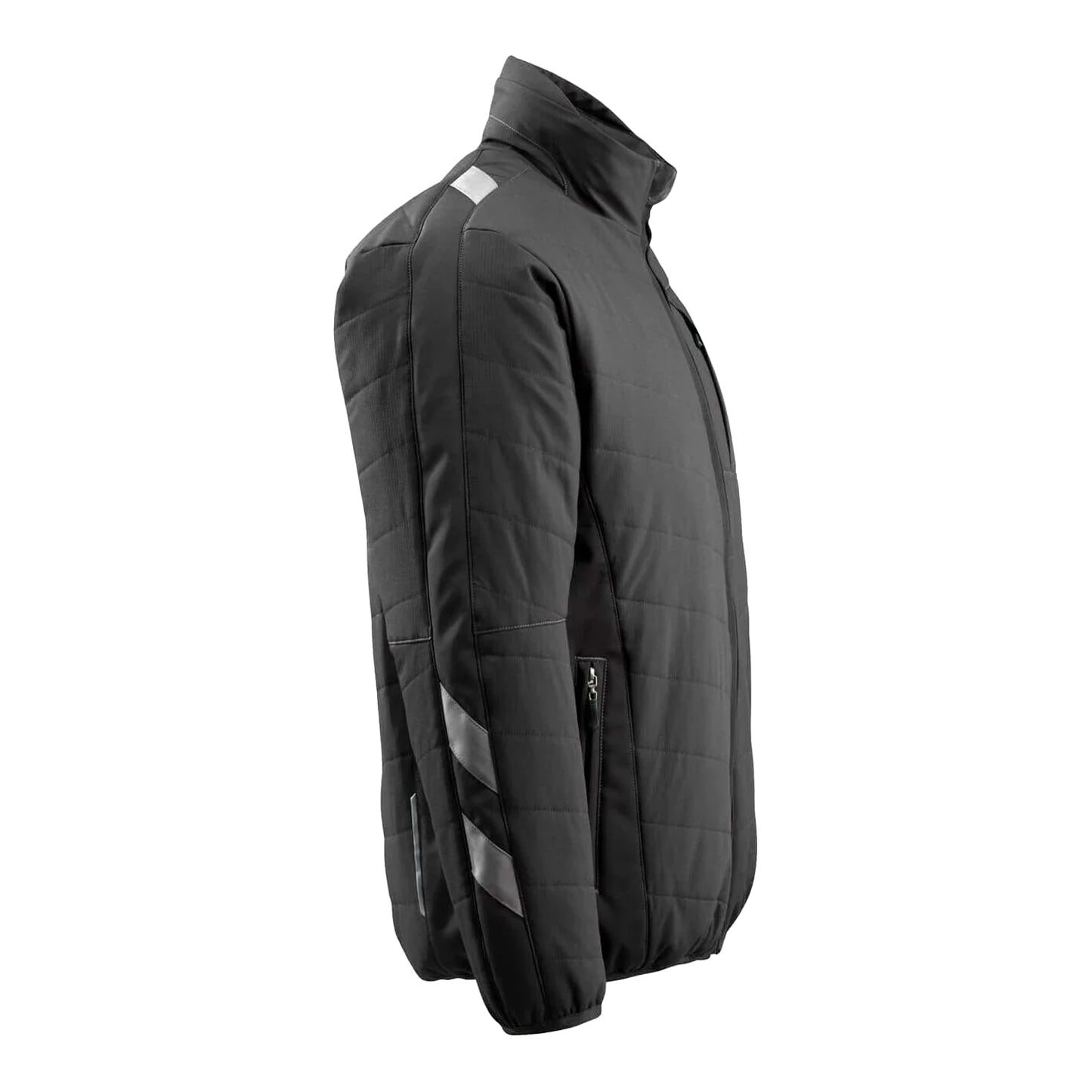 Black - Side - Mascot Unisex Adult Unique Erding Thermal Jacket