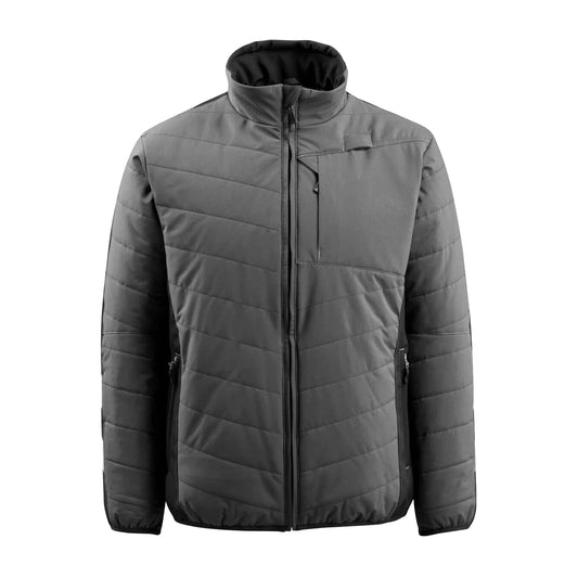 Dark Anthracite-Black - Front - Mascot Unisex Adult Unique Erding Thermal Jacket