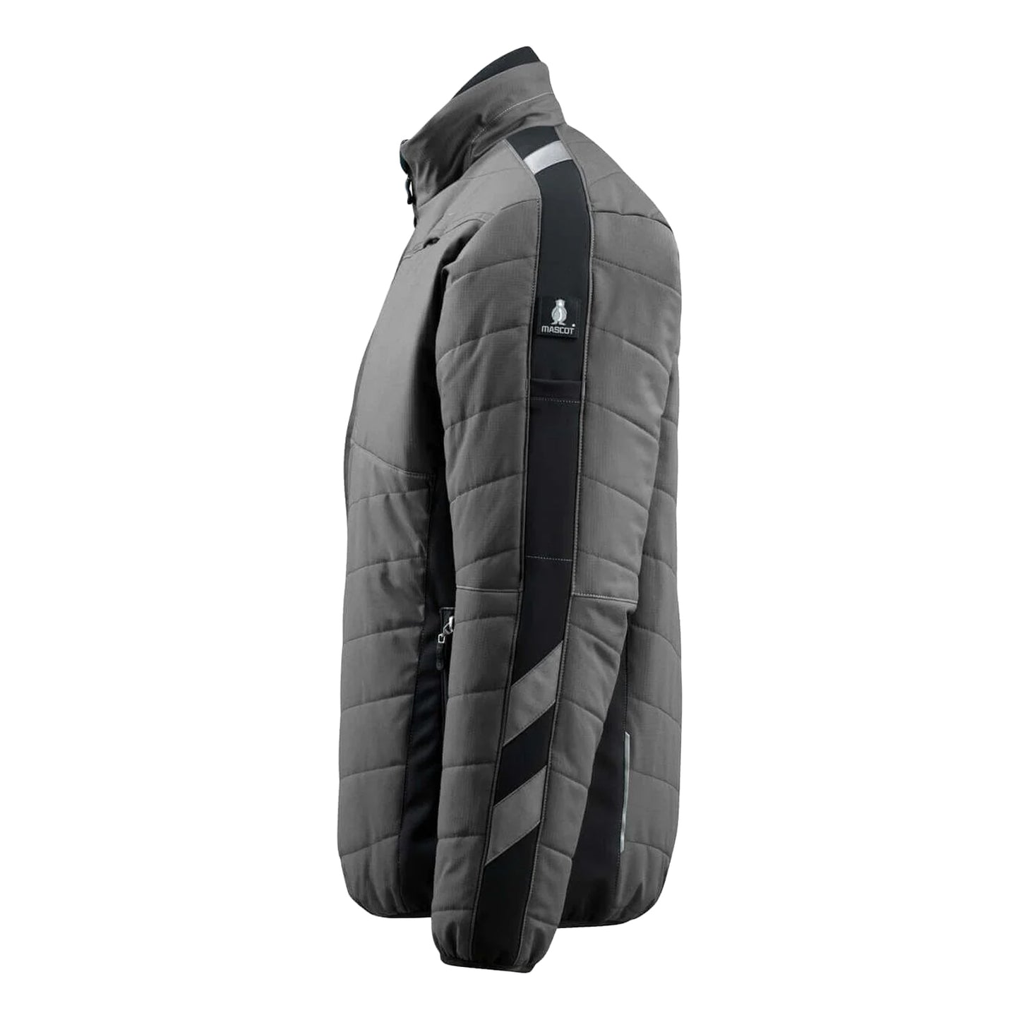 Dark Anthracite-Black - Back - Mascot Unisex Adult Unique Erding Thermal Jacket
