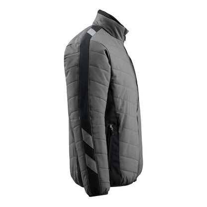 Dark Anthracite-Black - Side - Mascot Unisex Adult Unique Erding Thermal Jacket