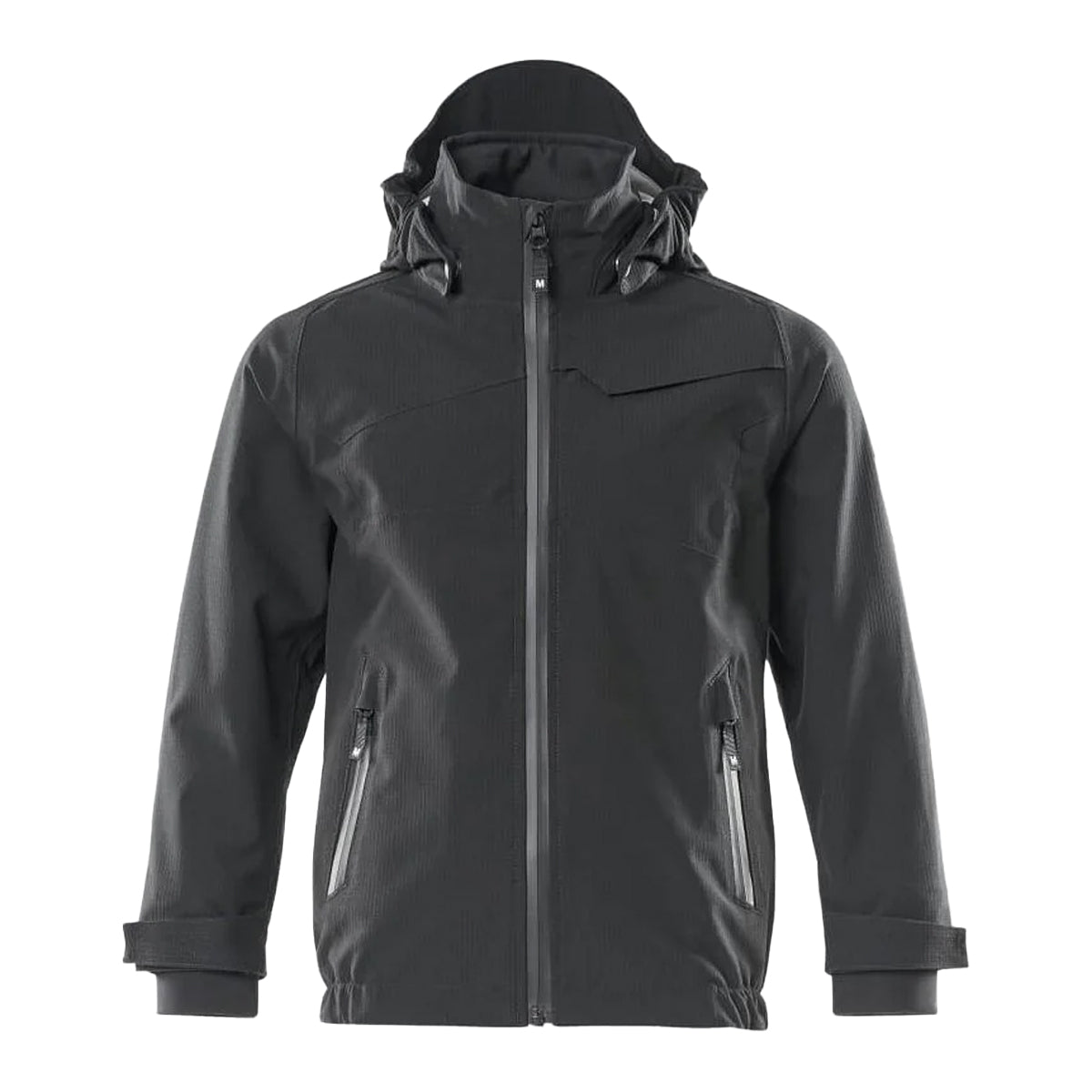 Black - Front - Mascot Childrens-Kids Accelerate Shell Jacket