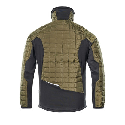 Moss Green-Black - Back - Mascot Mens Advanced Climascot Thermal Jacket