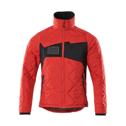 Traffic Red-Black - Front - Mascot Mens Accelerate Climascot Water Repellent Jacket