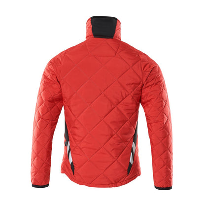 Traffic Red-Black - Back - Mascot Mens Accelerate Climascot Water Repellent Jacket