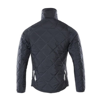 Dark Navy Flecked - Back - Mascot Mens Accelerate Climascot Water Repellent Jacket