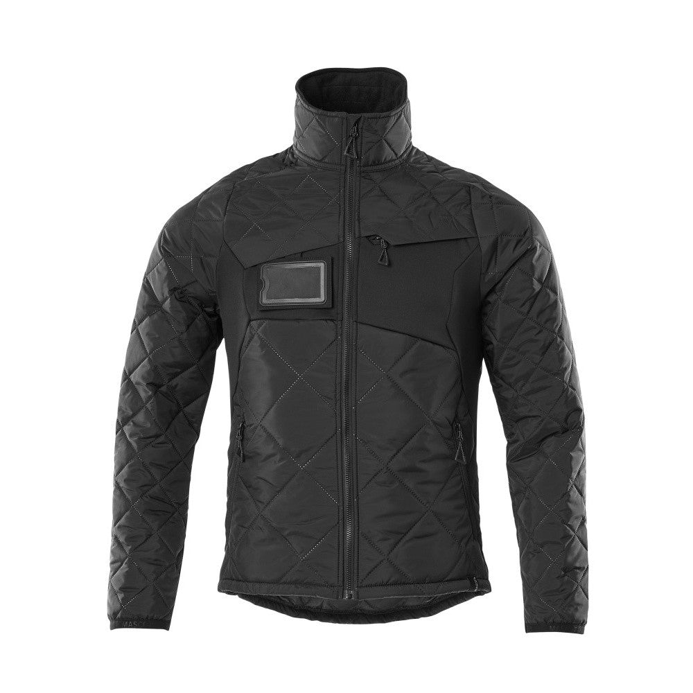 Black - Front - Mascot Mens Accelerate Climascot Water Repellent Jacket