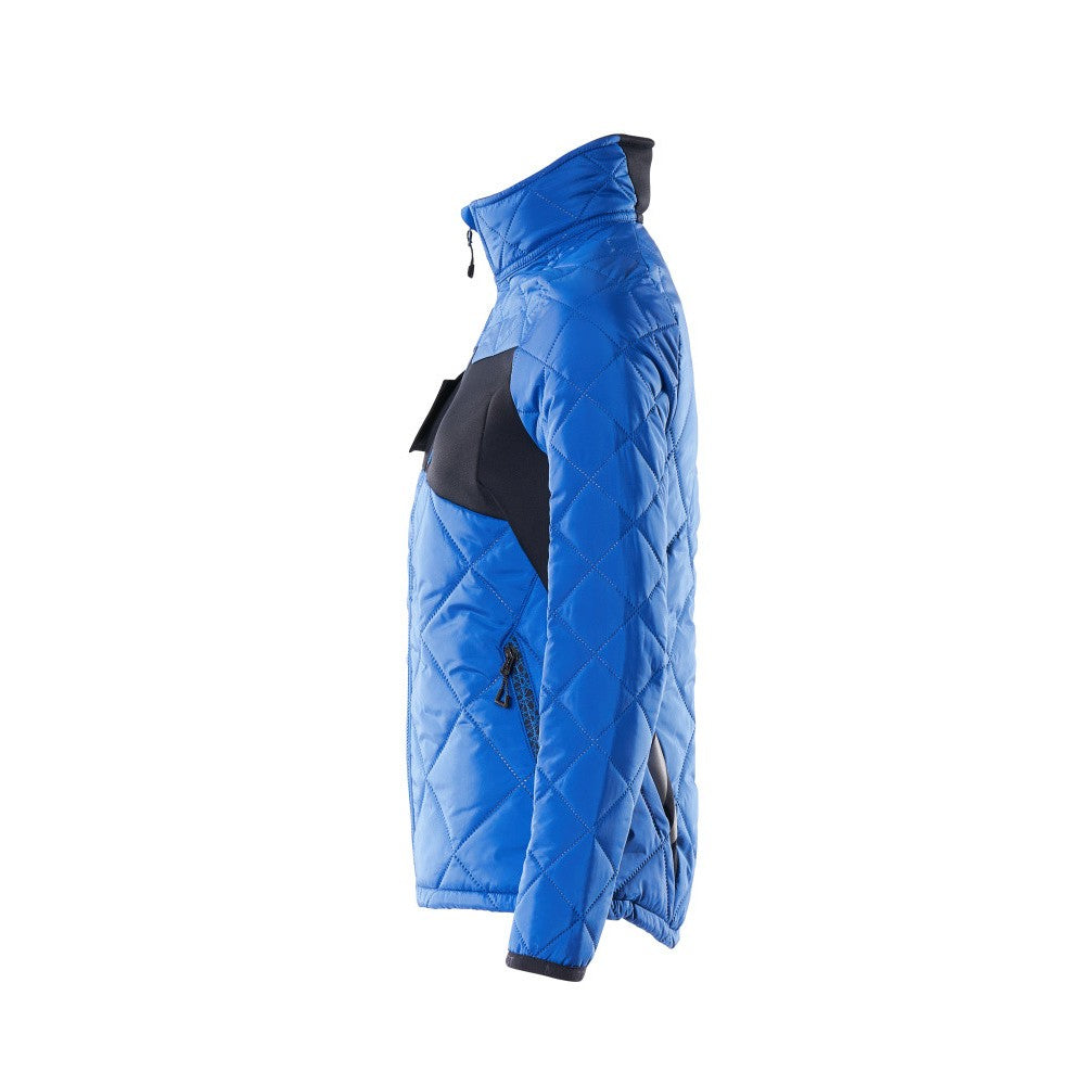 Azure Blue-Dark Navy - Lifestyle - Mascot Womens-Ladies Accelerate Climascot Water Repellent Jacket