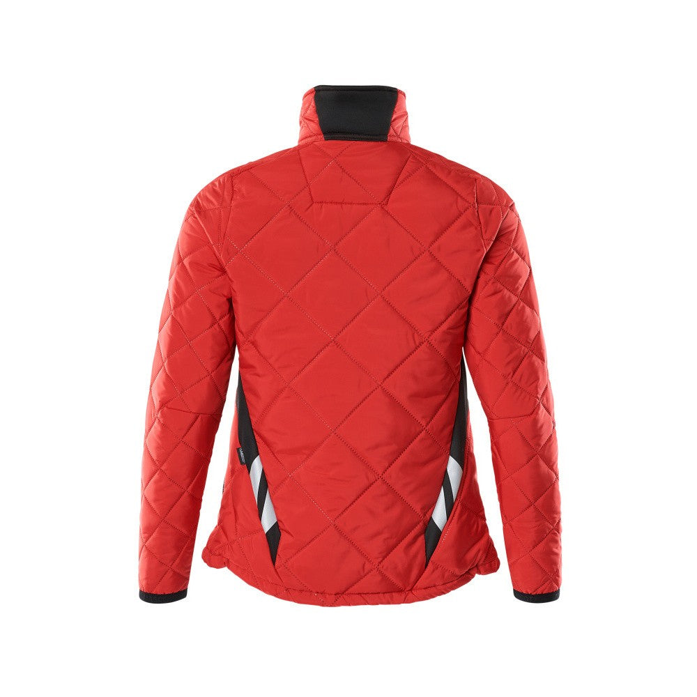 Traffic Red-Black - Back - Mascot Womens-Ladies Accelerate Climascot Water Repellent Jacket