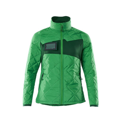 Grass Green-Green - Front - Mascot Womens-Ladies Accelerate Climascot Water Repellent Jacket