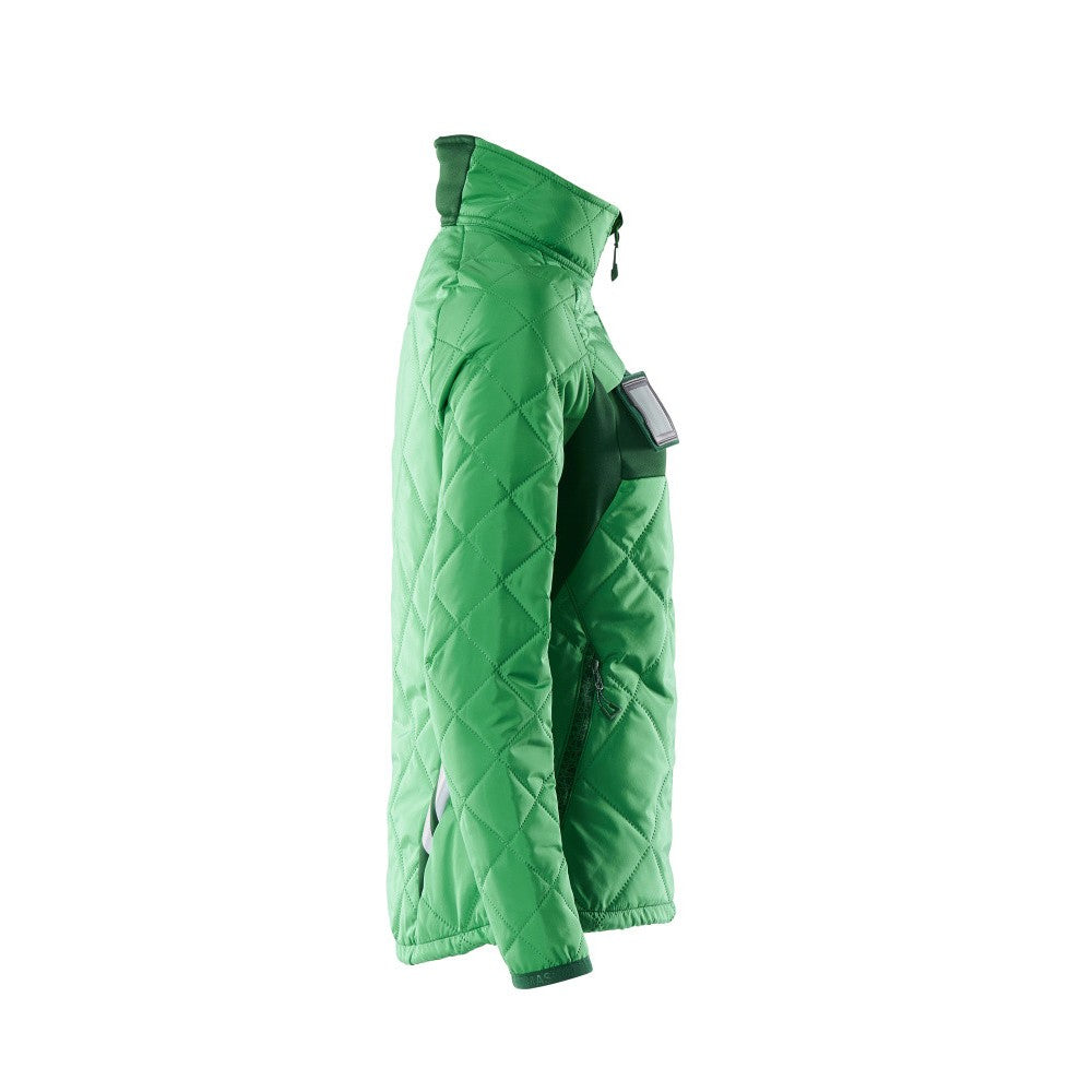 Grass Green-Green - Side - Mascot Womens-Ladies Accelerate Climascot Water Repellent Jacket