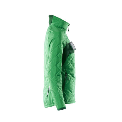 Grass Green-Green - Side - Mascot Womens-Ladies Accelerate Climascot Water Repellent Jacket