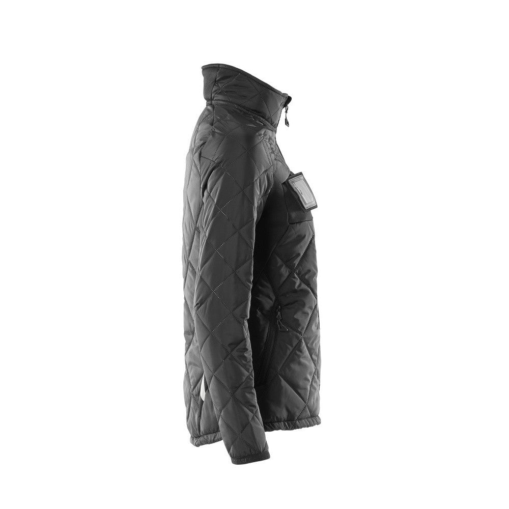 Black - Side - Mascot Womens-Ladies Accelerate Climascot Water Repellent Jacket