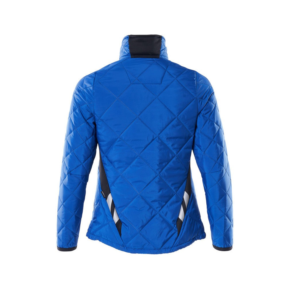 Azure Blue-Dark Navy - Back - Mascot Womens-Ladies Accelerate Climascot Water Repellent Jacket