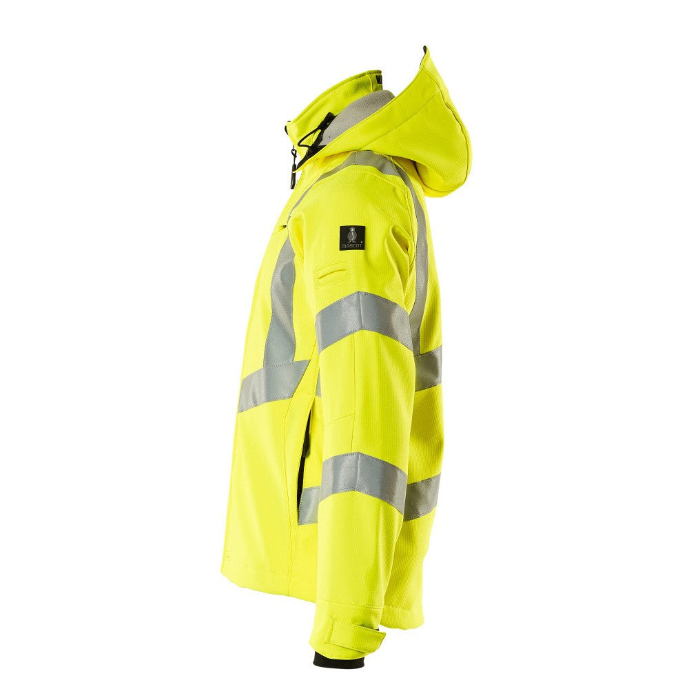 Hi Vis Yellow - Lifestyle - Mascot Mens Safe Supreme Hi-Vis Jacket