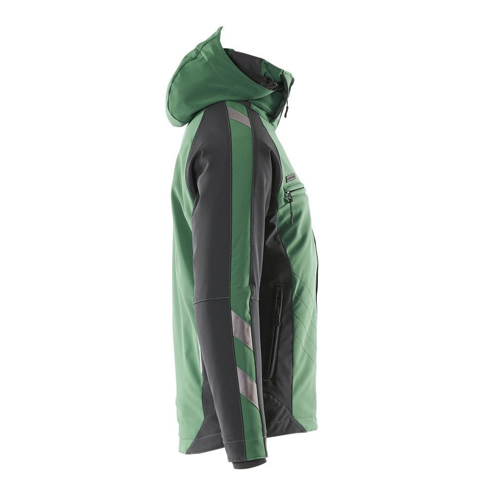 Green-Black - Side - Mascot Mens Unique Darmstadt Jacket