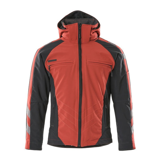 Red-Black - Front - Mascot Mens Unique Darmstadt Jacket