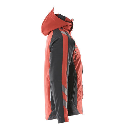 Red-Black - Side - Mascot Mens Unique Darmstadt Jacket