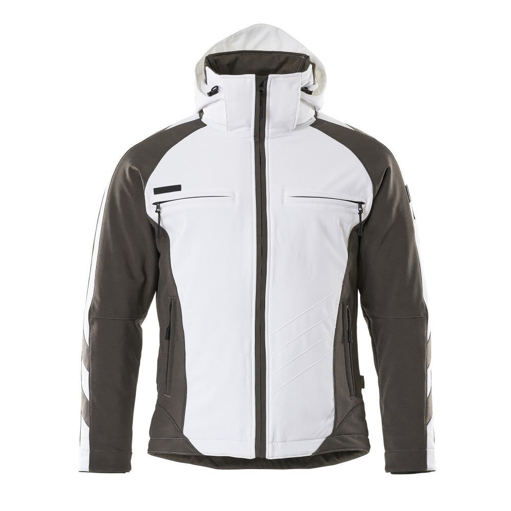 White-Dark Anthracite - Front - Mascot Mens Unique Darmstadt Jacket