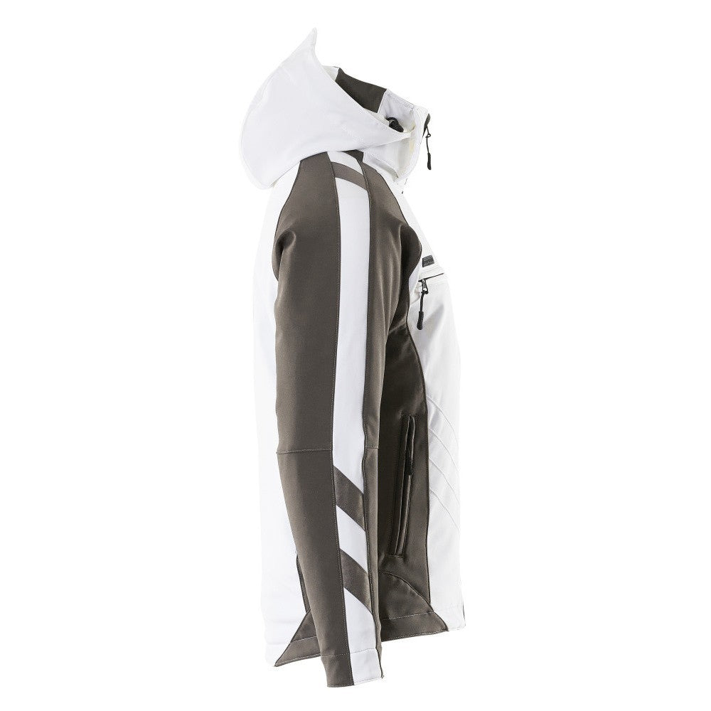 White-Dark Anthracite - Side - Mascot Mens Unique Darmstadt Jacket