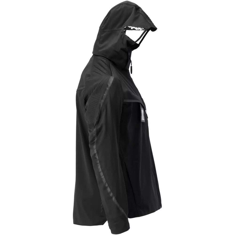 Black - Side - Mascot Mens Customised Shell Jacket