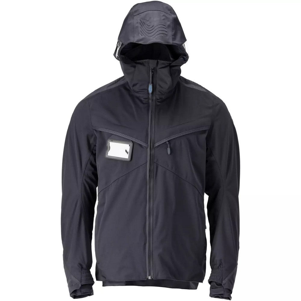 Dark Navy - Front - Mascot Mens Customised Shell Jacket
