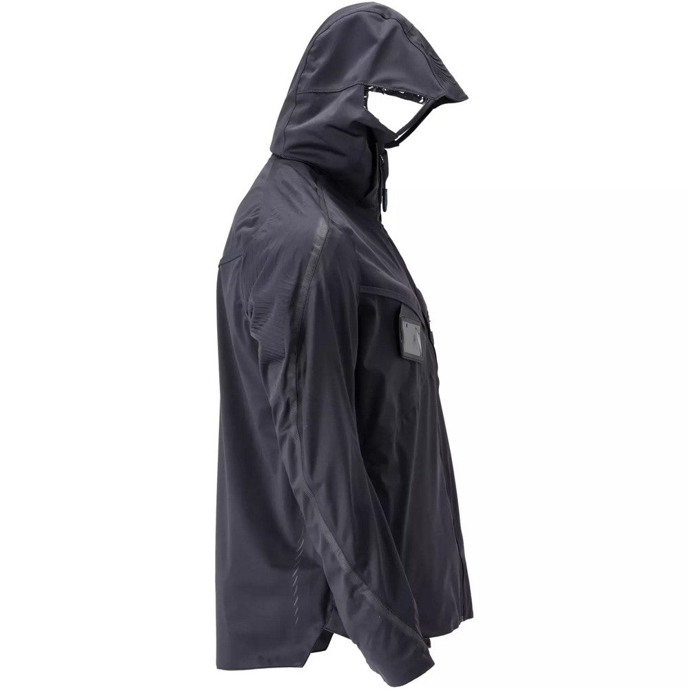 Dark Navy - Side - Mascot Mens Customised Shell Jacket