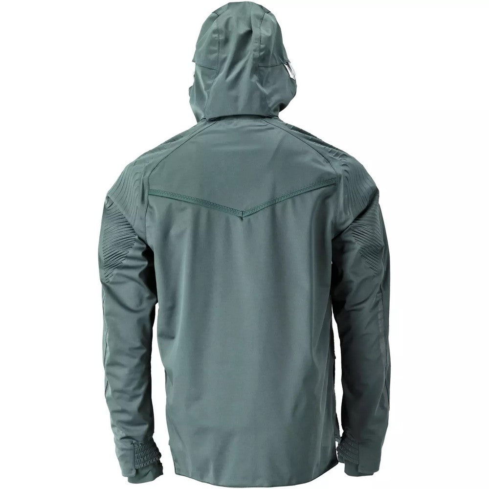Forest Green - Back - Mascot Mens Customised Shell Jacket