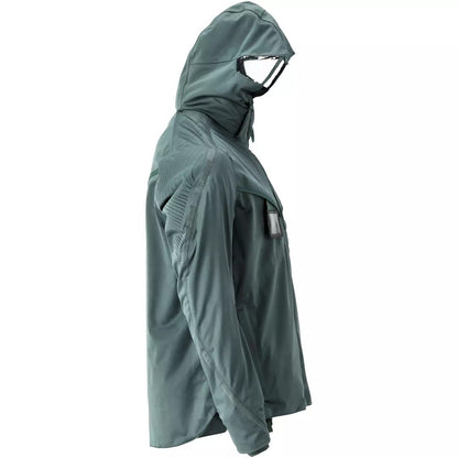 Forest Green - Side - Mascot Mens Customised Shell Jacket