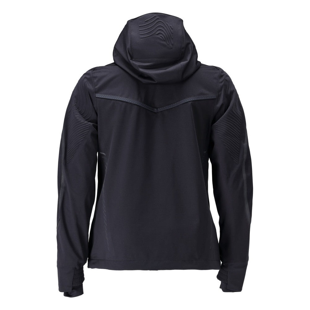 Dark Navy - Back - Mascot Womens-Ladies Customised Shell Jacket