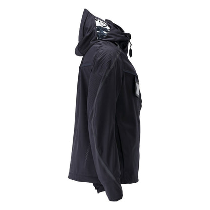 Dark Navy - Side - Mascot Womens-Ladies Customised Shell Jacket