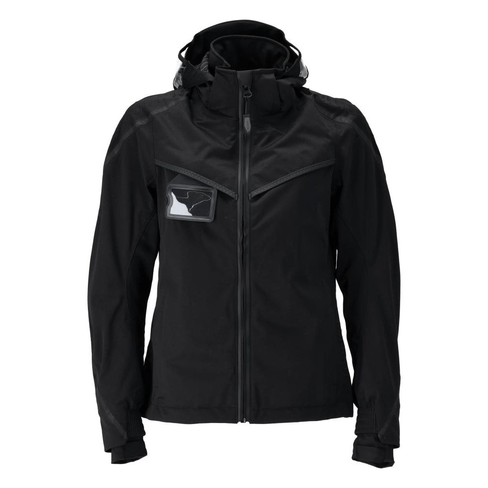 Black - Front - Mascot Womens-Ladies Customised Shell Jacket
