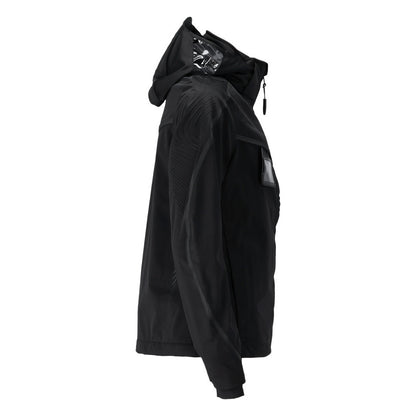 Black - Side - Mascot Womens-Ladies Customised Shell Jacket