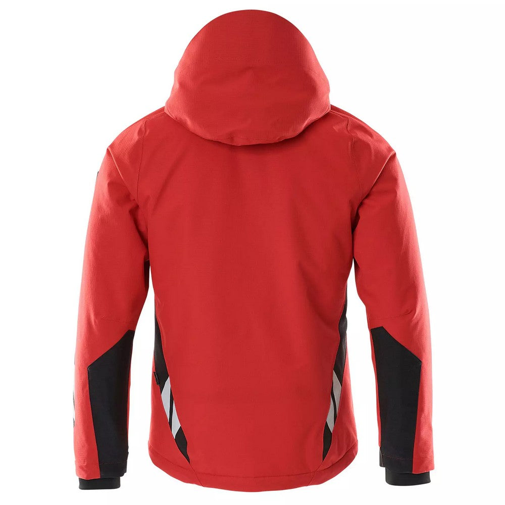 Traffic Red-Black - Back - Mascot Mens Accelerate Climascot Jacket