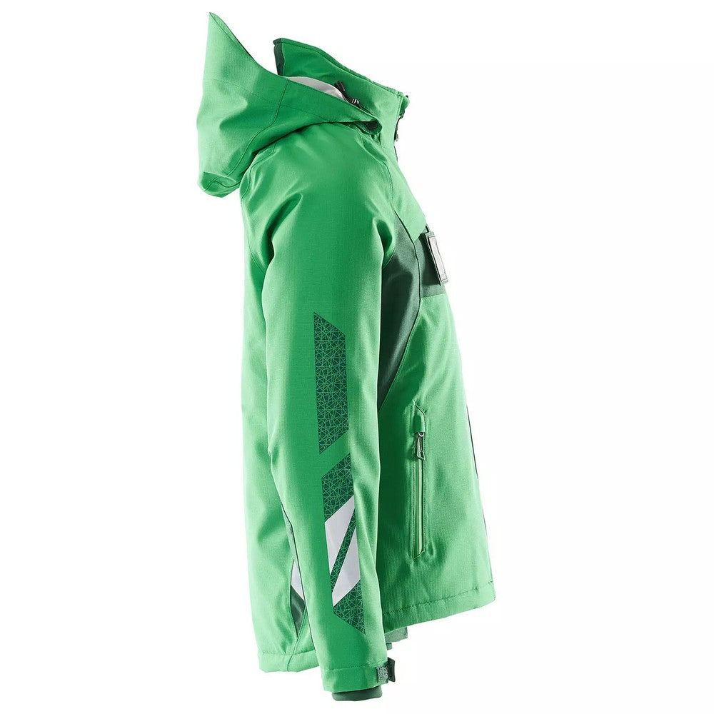 Grass Green-Green - Side - Mascot Mens Accelerate Climascot Jacket