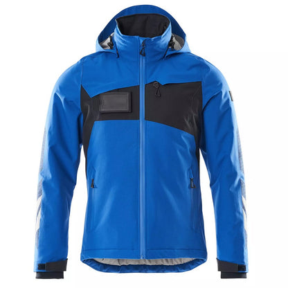 Azure Blue-Dark Navy - Front - Mascot Mens Accelerate Climascot Jacket