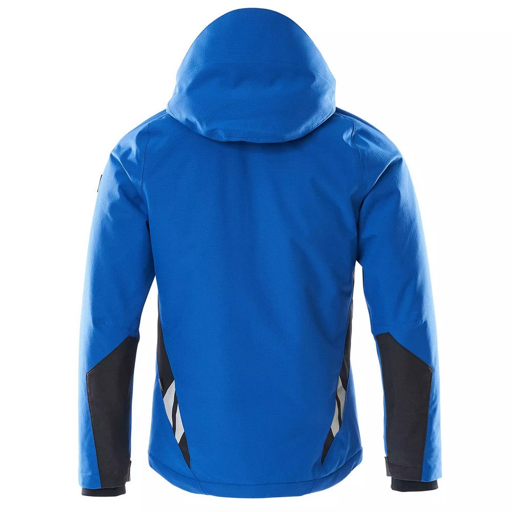 Azure Blue-Dark Navy - Back - Mascot Mens Accelerate Climascot Jacket