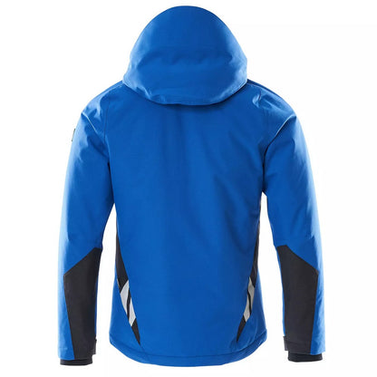 Azure Blue-Dark Navy - Back - Mascot Mens Accelerate Climascot Jacket