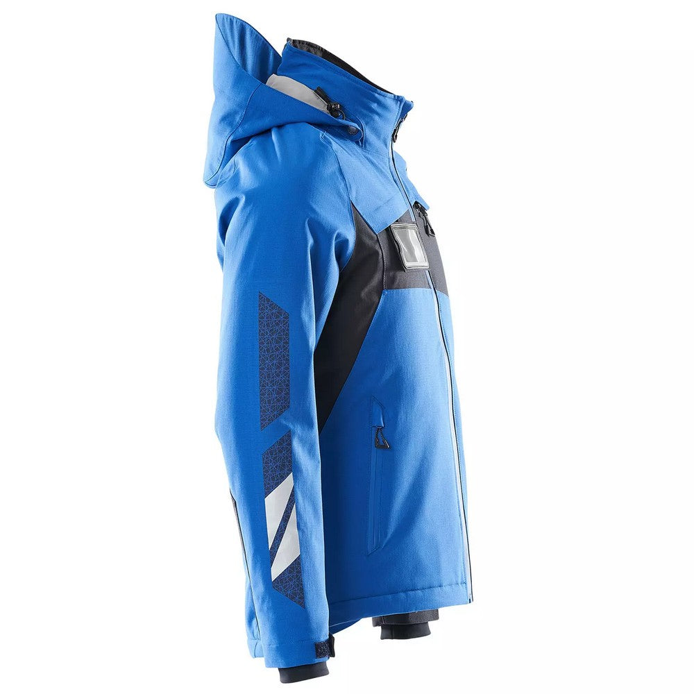 Azure Blue-Dark Navy - Side - Mascot Mens Accelerate Climascot Jacket
