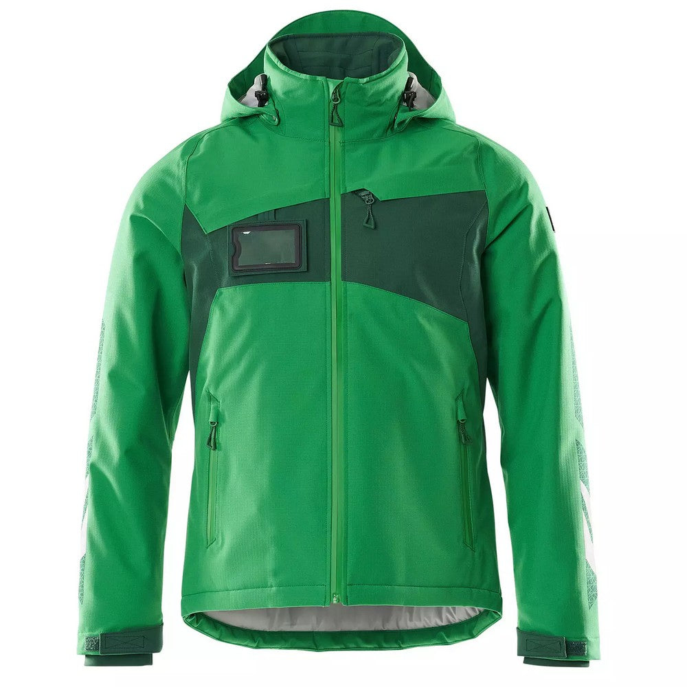 Grass Green-Green - Front - Mascot Mens Accelerate Climascot Jacket