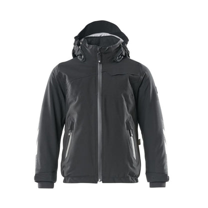 Black - Front - Mascot Childrens-Kids Accelerate Winter Waterproof Jacket